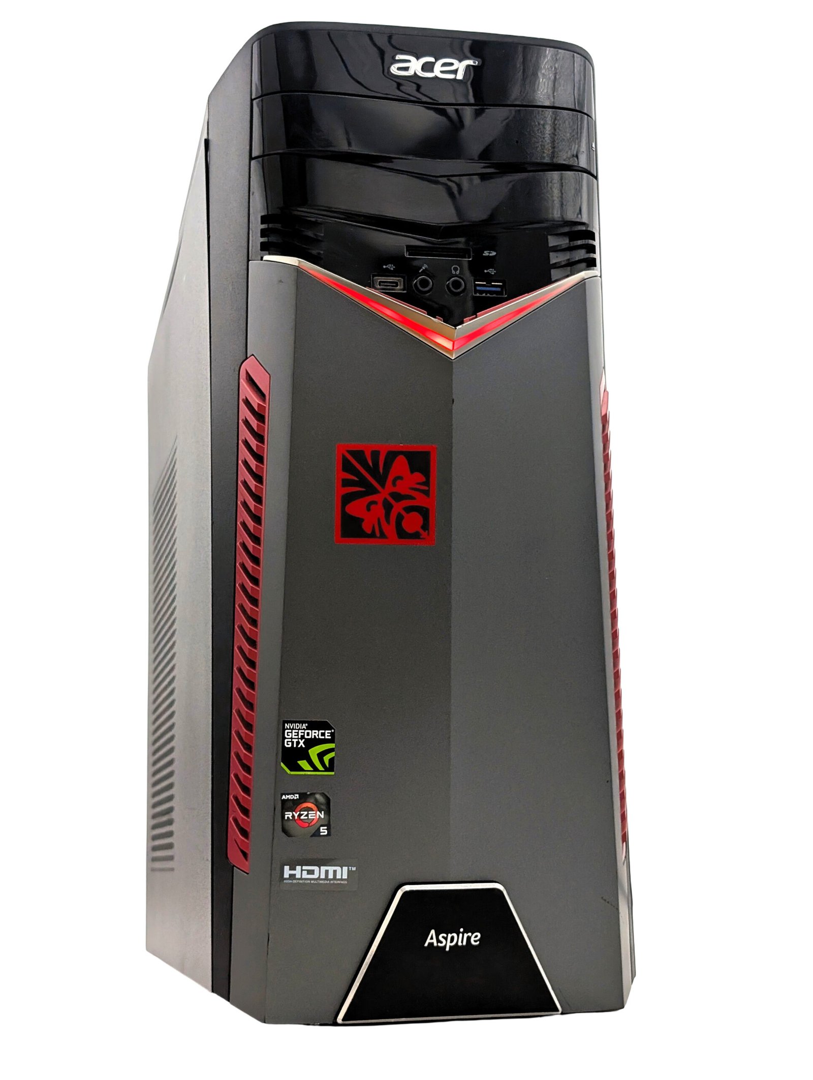 Acer Aspire GX-281/Ryzen 5-1400/16GB/256GB/GTX 1060 3GB (RECONDITIONNÉ)