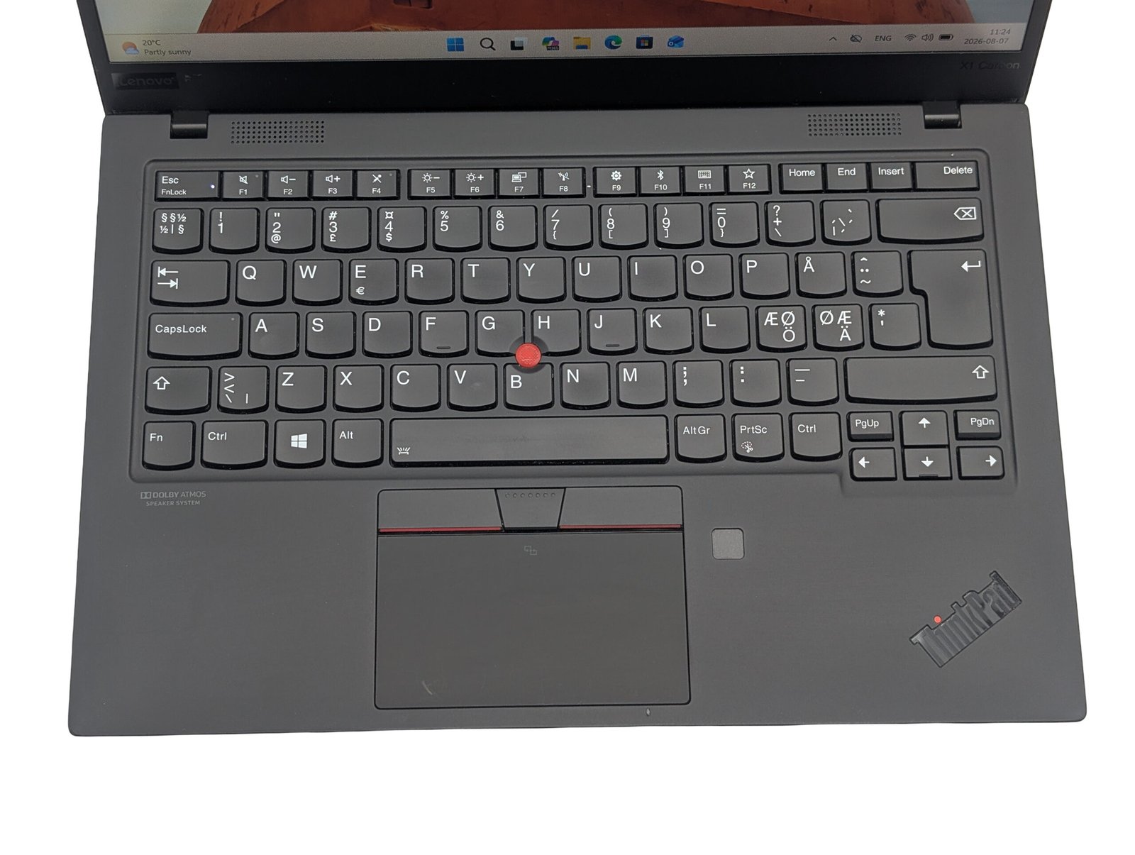 Lenovo ThinkPad X1 Carbon 7th/i7-8565U/16GB/256GB (RECONDITIONNÉ)