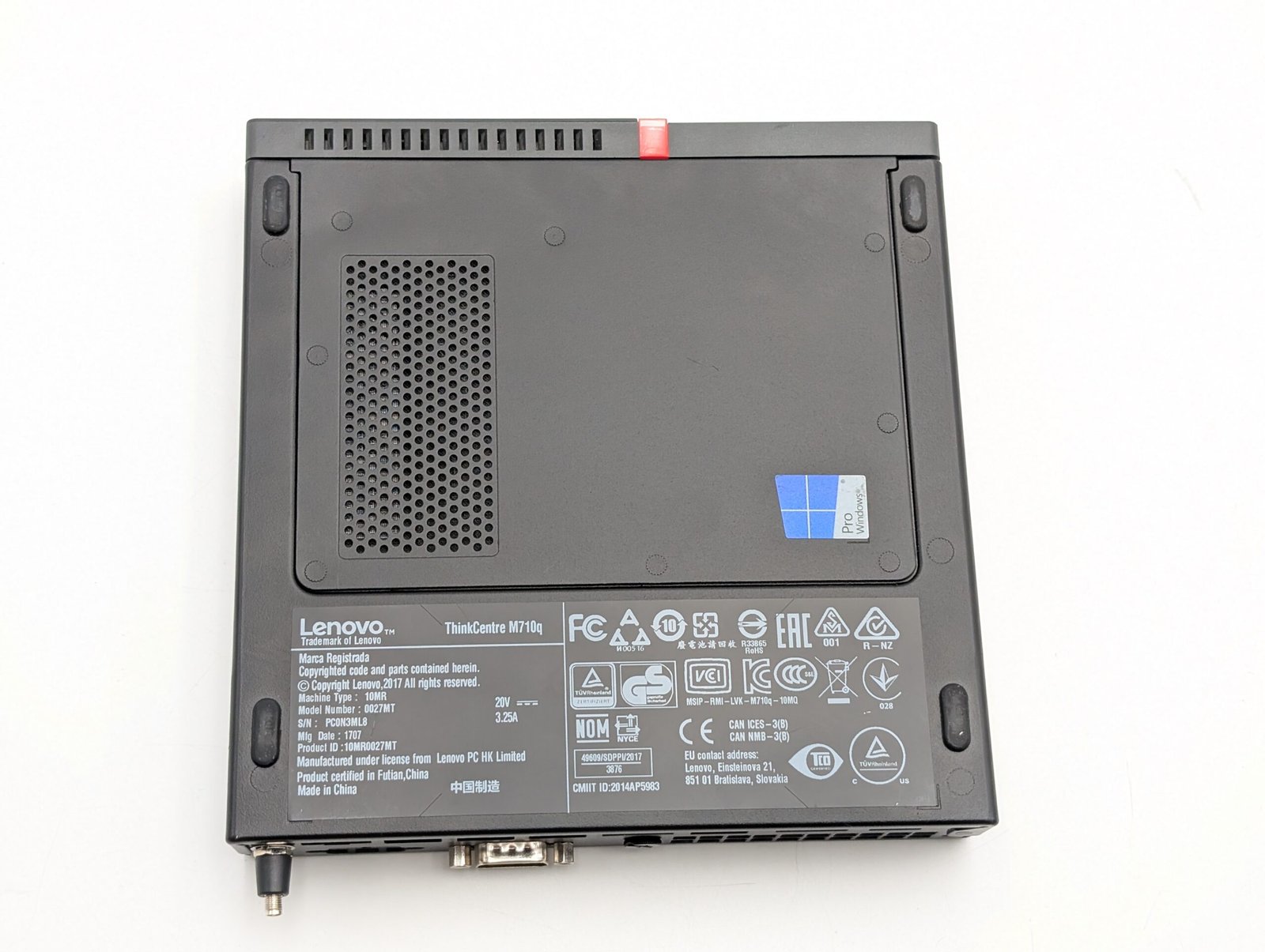 Lenovo ThinkCentre M710q Tiny / i5-7500T / 8GB / 128GB + 320GB (RECONCONDITIONNÉ)