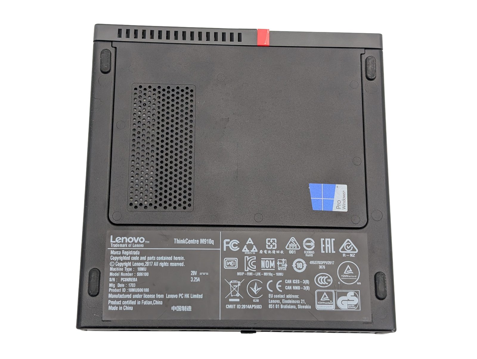Lenovo ThinkCentre M910q Tiny/i5-7500T/8GB/256GB (RECONDITIONNÉ)