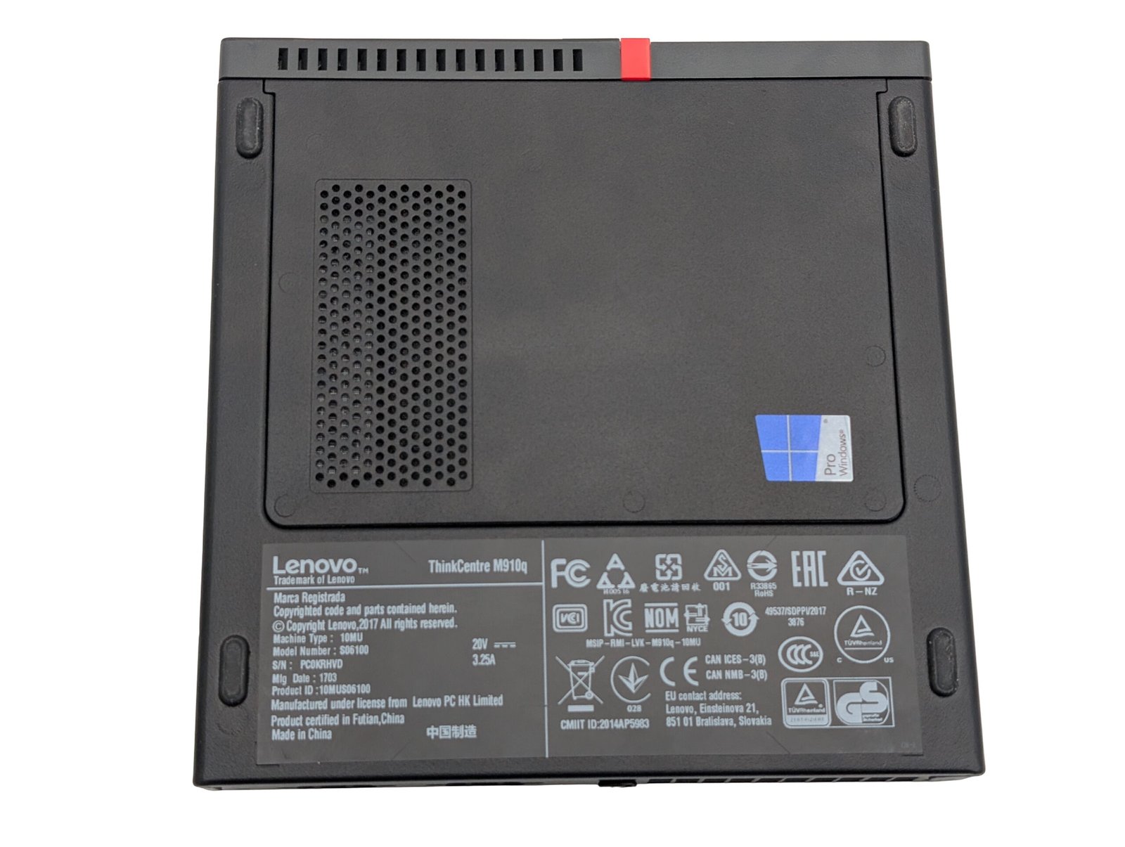 Lenovo ThinkCentre M910q/i5-7500T/8GB/256GB (RECONDITIONNÉ)