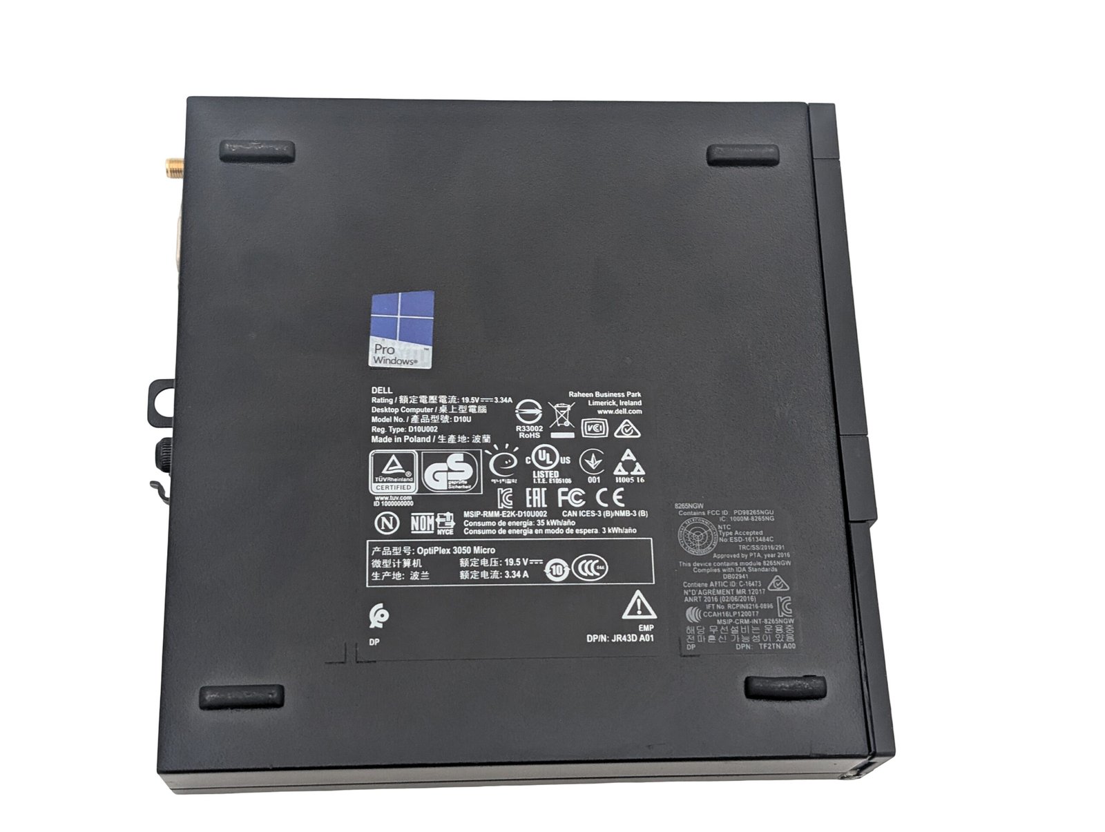 Lenovo ThinkCentre M630e Tiny i3-8145U/8GB/256GB SSD+250GB (RECONDITIONNÉ) (Kopija) (Kopija) (Kopija)