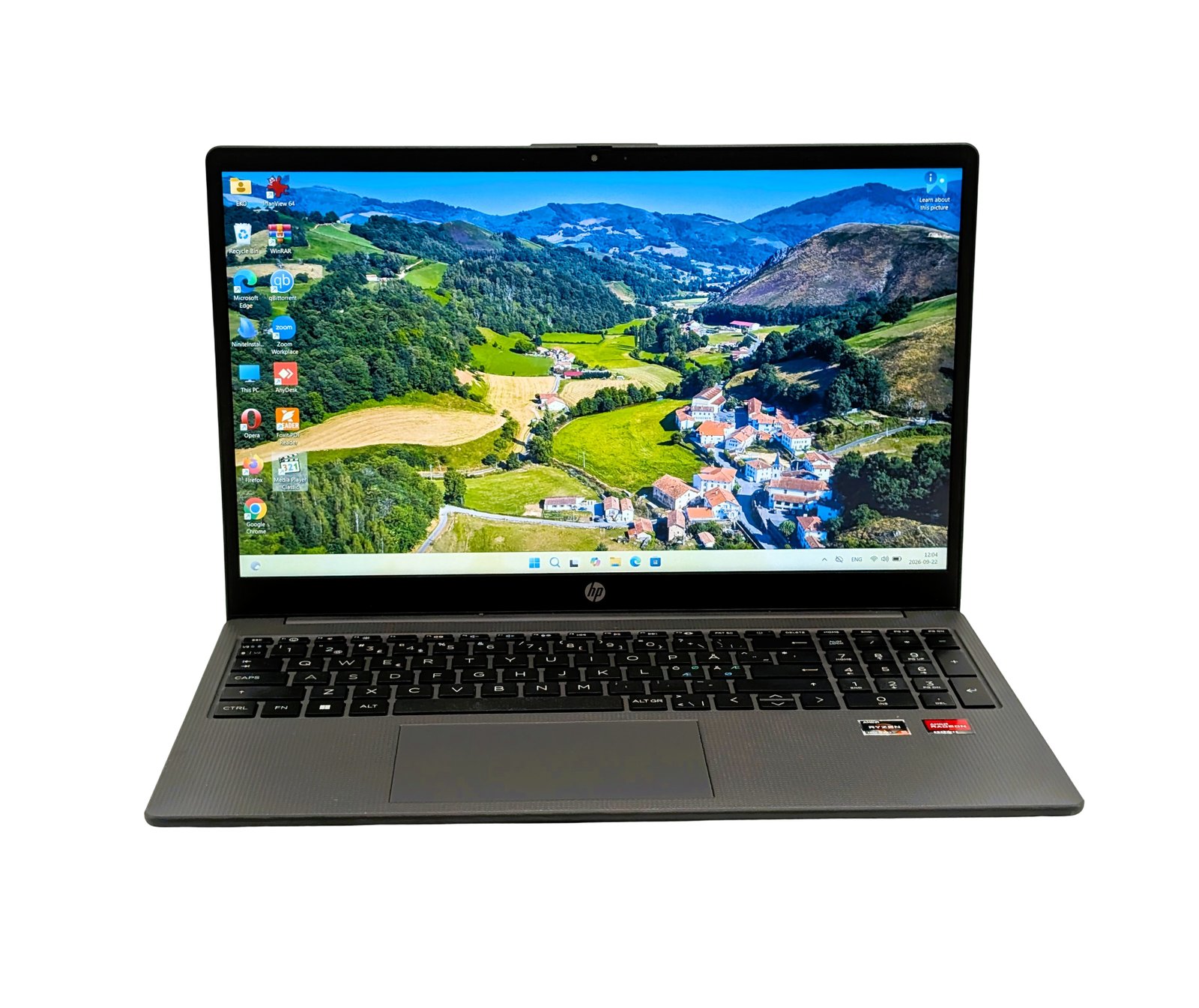 HP 15-fc0024no / Ryzen 5 7520U / 8GB / 256GB (RECONDITIONNÉ)