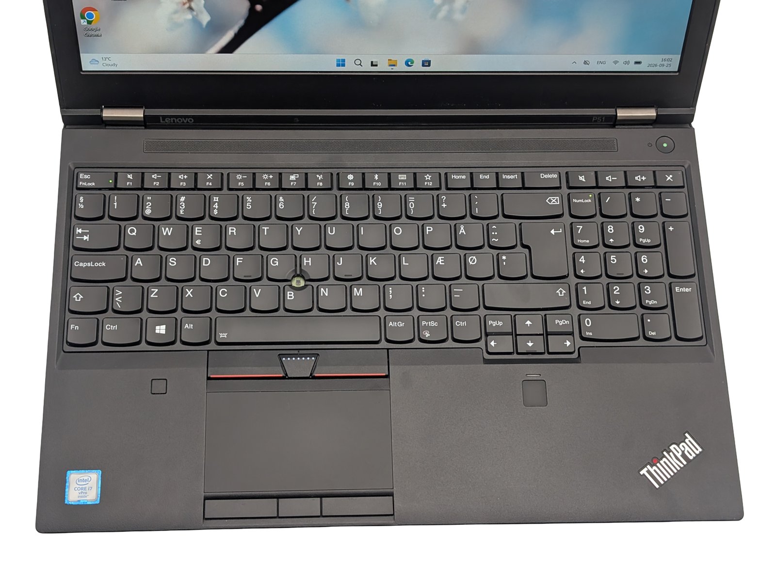 Lenovo ThinkPad P51 / i7-6820HQ / 32GB / 512GB / Quadro M2200 4GB (RECONDITIONNÉ)