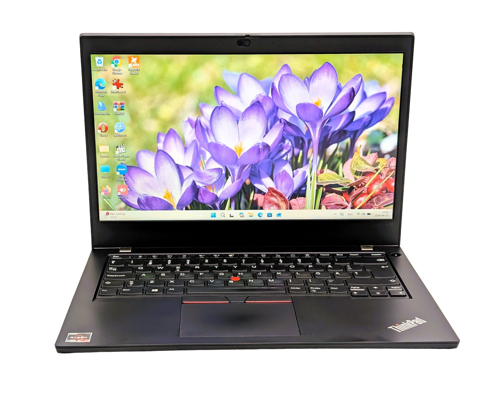 Lenovo ThinkPad L14 Gen 1/Ryzen 5 PRO 4650U/16GB/256GB (RECONDITIONNÉ)