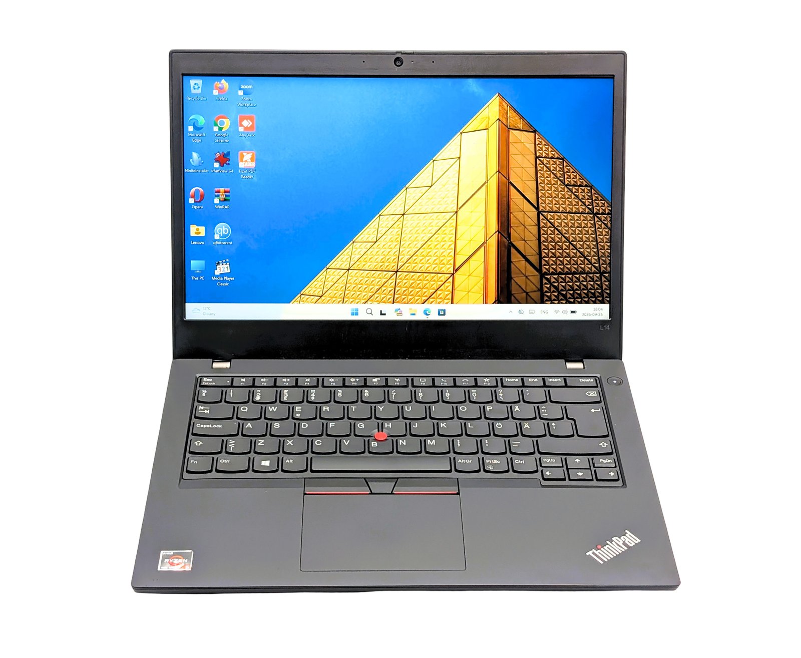 Lenovo ThinkPad L14 Gen 1/Ryzen 5-4500U/16GB/256GB (RECONDITIONNÉ)