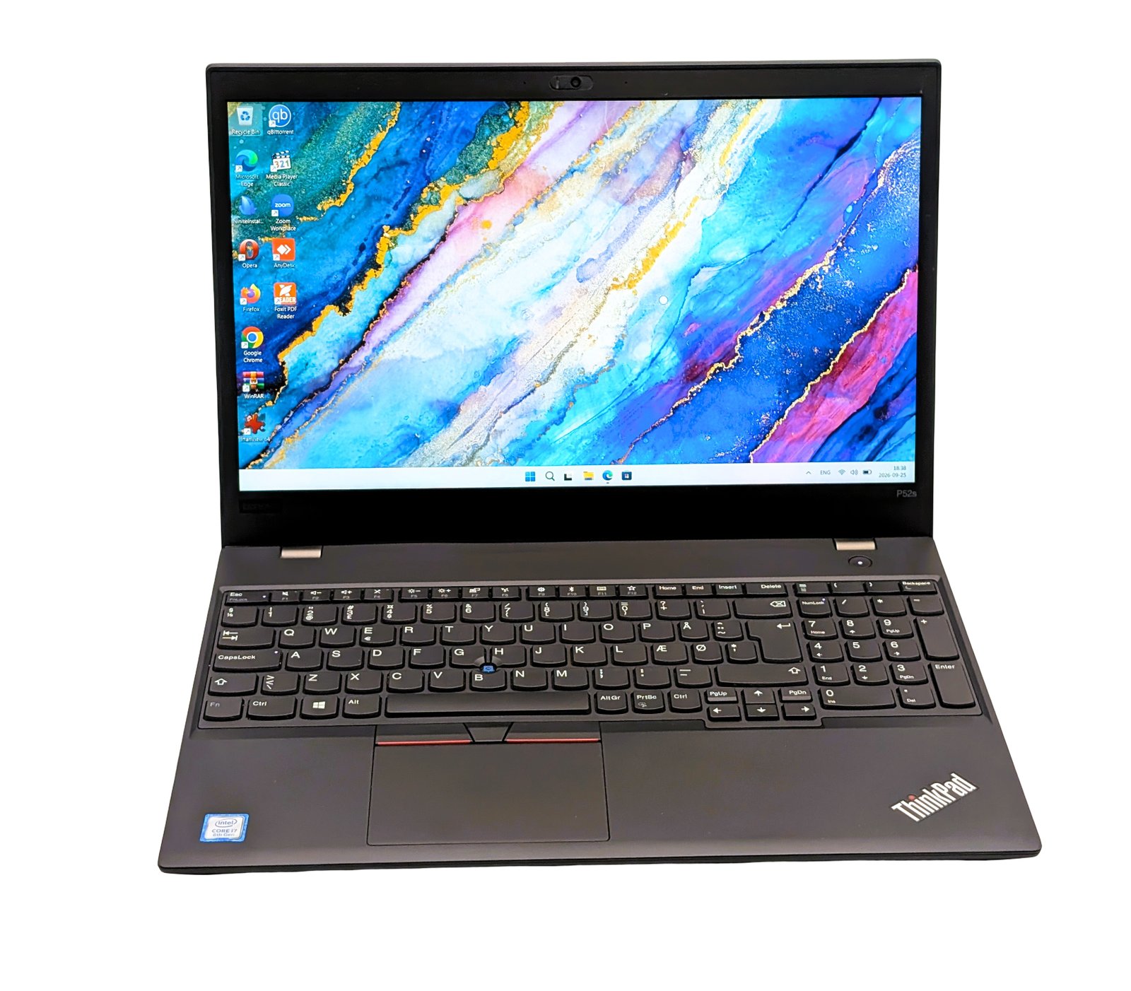 Lenovo ThinkPad P52s / i7-8550U / 32GB / 256GB / Quadro P500 2GB (RECONDITIONNÉ)