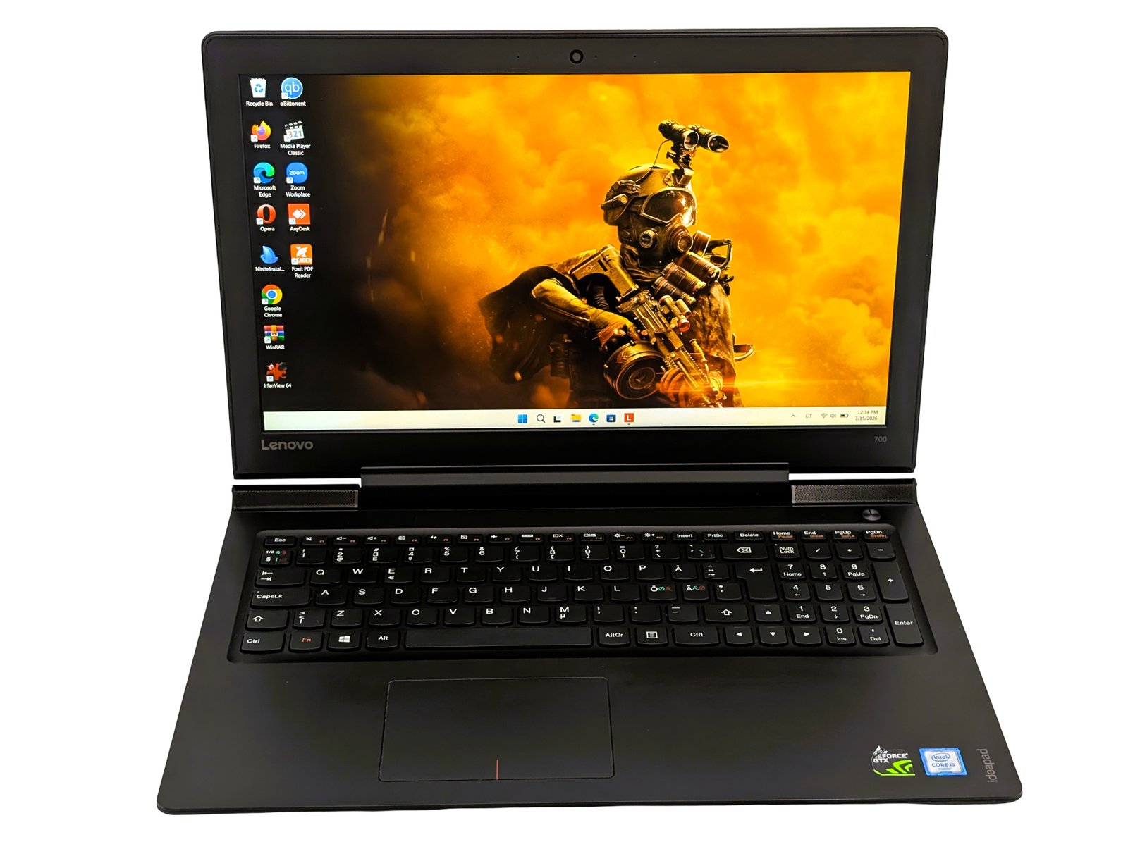 Lenovo IdeaPad Y700-14ISK/i5-6300HQ/8GB/256GB/R9 M275X 4GB (RECONDITIONNÉ) (Kopija)