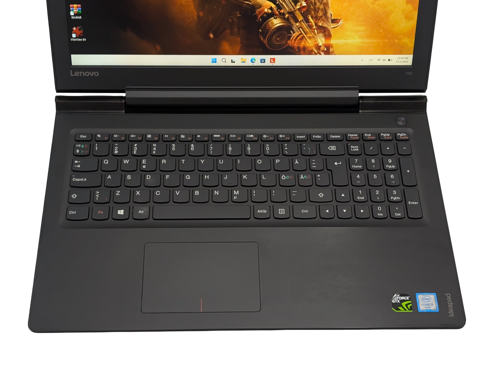 Lenovo IdeaPad Y700-14ISK/i5-6300HQ/8GB/256GB/R9 M275X 4GB (RECONDITIONNÉ) (Kopija)