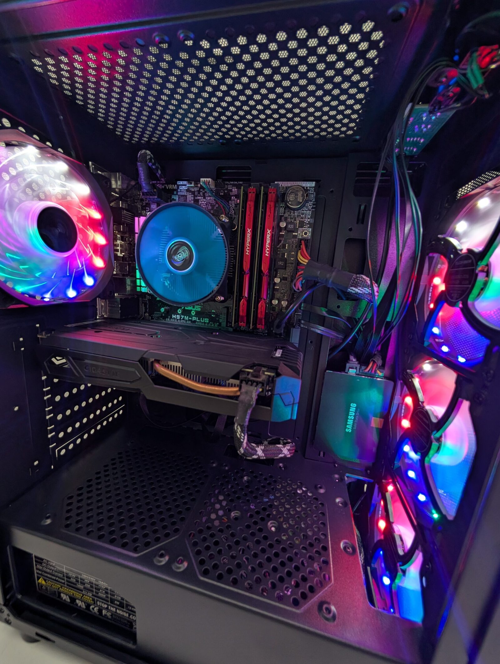 i5-4670K/16GB/120GB+320GB/GTX 1050 Ti 4GB (RECONSTITUÉ)